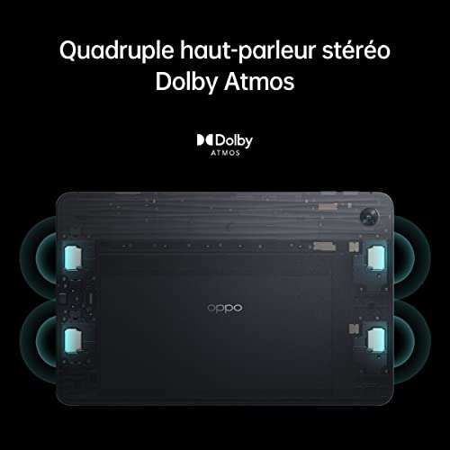OPPO Pad Air Display 10,36’ [2K, Snapdragon 680, Batteria 7100mAh, Dolby Atmos, RAM 4+64 GB]
