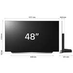 LG OLED48C24LA Smart TV [4K 48", TV OLED evo Serie C2]