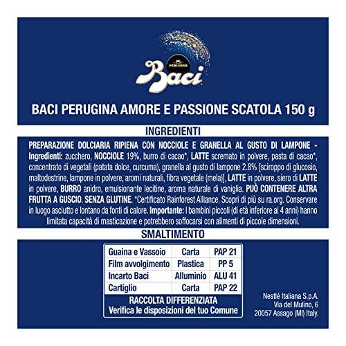Baci Perugina Cioccolatini Limited Edition Amore e Passione [150g]