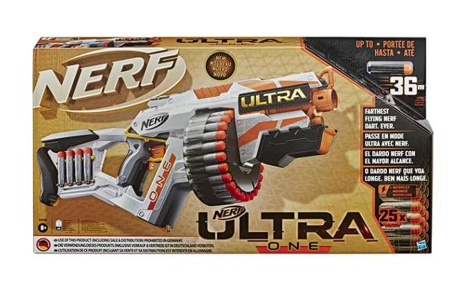 Nerf Ultra - One (Blaster motorizzato, include 25 dardi)