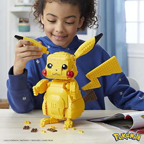 MEGA Pokémon - Pikachu Gigante - [da 30,5 cm, oltre 600 pezzi]