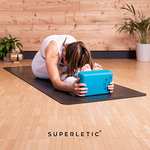 SUPERLETIC Yoga Block Elite (blocco yoga in sughero, set da 2 pezzi)