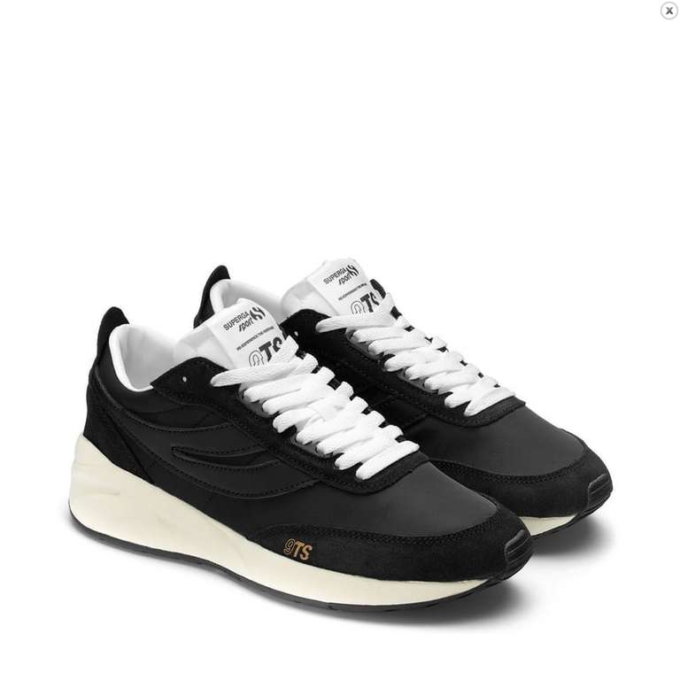 Superga Scarpe Sneakers Uomo Donna- black-white avorio