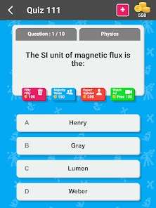 [Google Play Store] Science Master - Quiz Games