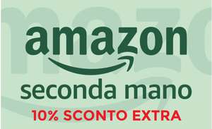 Amazon seconda mano - 10% EXTRA sconto su una vasta selezione di articoli ricondizionati