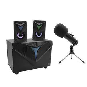 Xtreme - Kit di altoparlanti e microfono gaming [RGB, multipiattaforma]