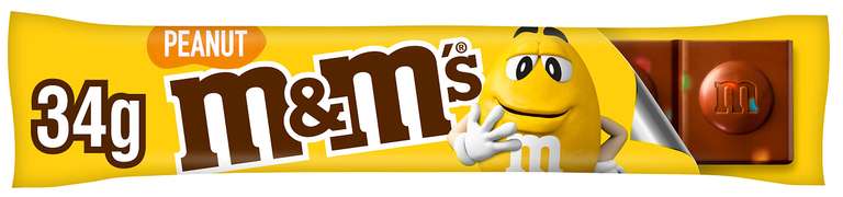 M&M's Barretta Peanut al Cioccolato | Confezione da 24 x 816g