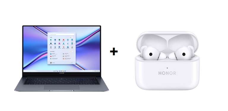 HONOR MagicBook X 14 8GB+512GB + Honor Earbuds 2 Lite