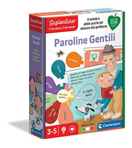 Clementoni - Le paroline magiche gioco educativo Sapientino - [Multicolore, 3 Anni]