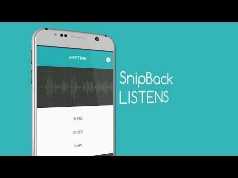 [Google Play] Snipback - Lifehacker smart vo