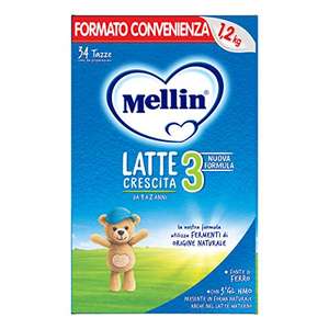 Mellin 3 Latte in Polvere di Crescita - 3 Confezioni di 1200gr Totale = 3600gr