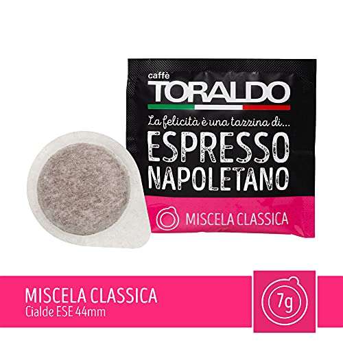 Caffè Toraldo Miscela Classica Cialde ESE 44 mm (150 Unità)