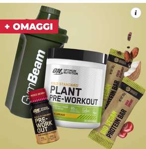 Gold Standard Plant Pre-Workout - Optimum Nutrition + OMAGGI