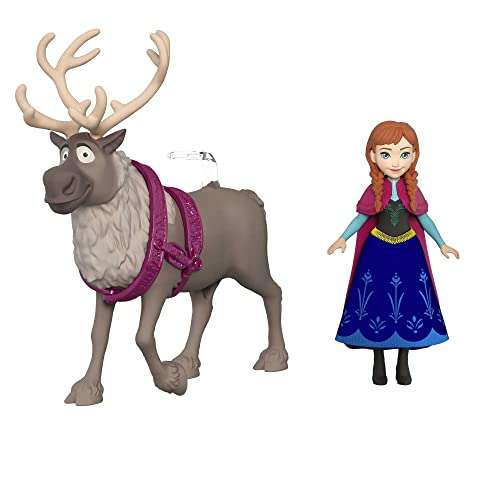 [Disney Frozen] Bambola di Anna snodata e Renna Sven Ispirati al Film
