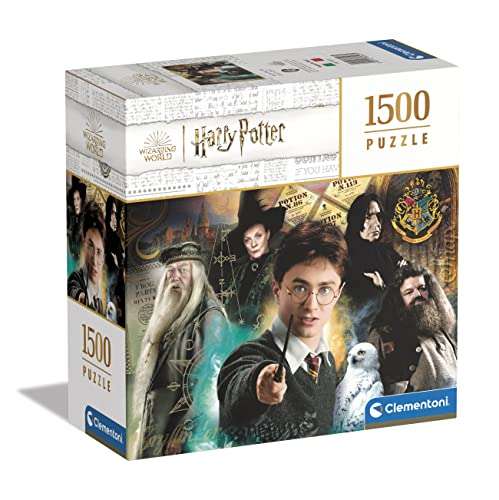 Clementoni Puzzle Harry Potter 1500 Pezzi - Puzzle Adulti, Made In