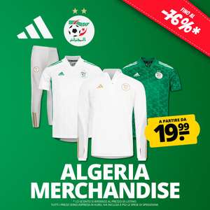 ScontoSport Prezzi Scontati su Adidas Algeria | (per es. Pantaloni della tuta uomo a soli 19,99€)