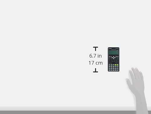 Casio Fx-570Es Plus 2 calcolatrice scientifica [417 funzioni, nero]