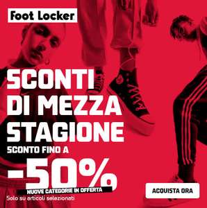 20% di sconto su Adidas: saldi di mezza stagione Foot Locker