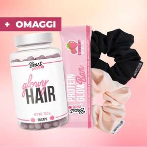 Gym Beam Glowy Hair - BeastPink + OMAGGI