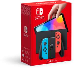 Nintendo Switch OLED (2021) - Blu e Rosso oppure Bianco [7″, 64GB]