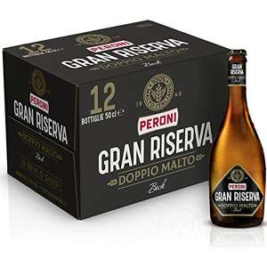 Peroni Birra Gran Riserva Doppio Malto (12 Birre in Bottiglia da 50 c)