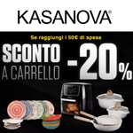 Kasanova | -20% al Carrello se Spendi 50€