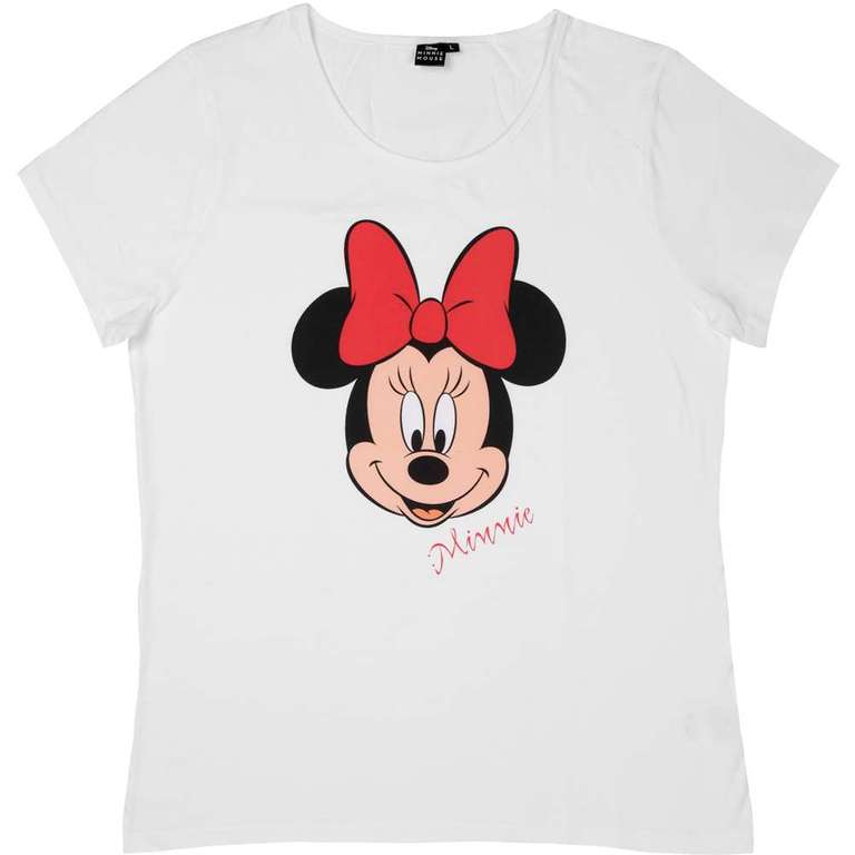T-shirt Minnie Mouse Disney Donna [Disponibili altri modelli, anche per Uomo]