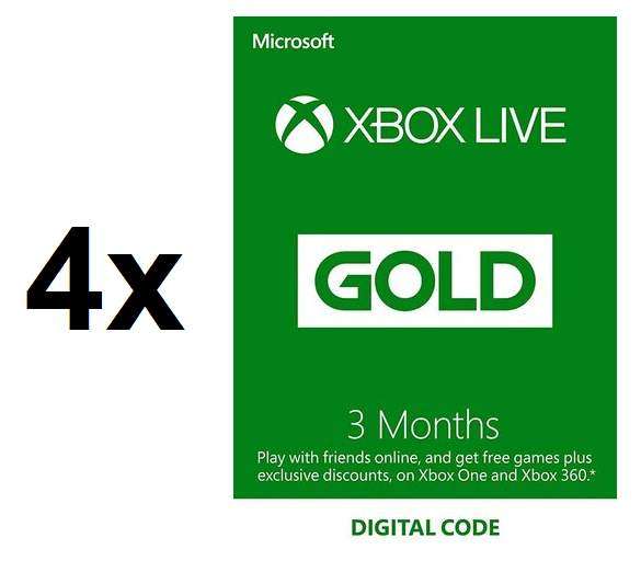 Xbox Live Gold abbonamento 12 mesi