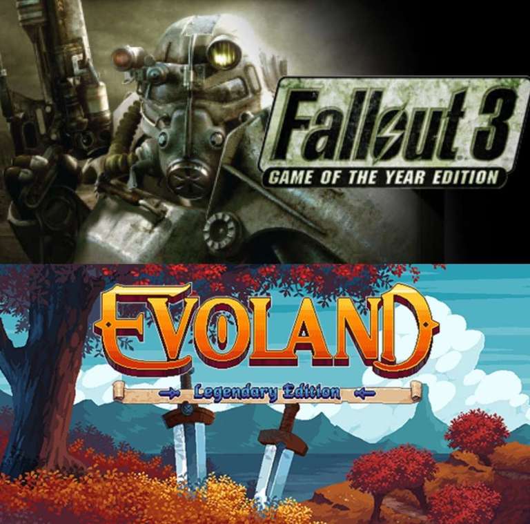 Giochi GRATIS: Evoland Legendary Edition & Fallout 3: Game of the Year Edition [20/10 - 17.00H]