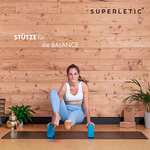 SUPERLETIC Yoga Block Elite (blocco yoga in sughero, set da 2 pezzi)