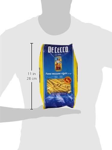 De Cecco | Pasta, Penne Mezzane Rigate (1Kg, ordine minimo 6 pezzi)