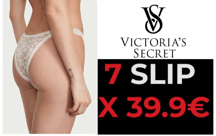 Victoria's Secret - 7 Slip per 39,95€