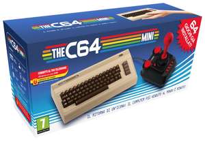 THE C64 Mini - con joystick microswitched