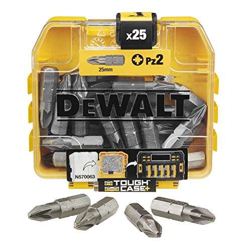 DEWALT DT71521-QZ [n.25 pezzi, pz2 inserti da 25 mm]