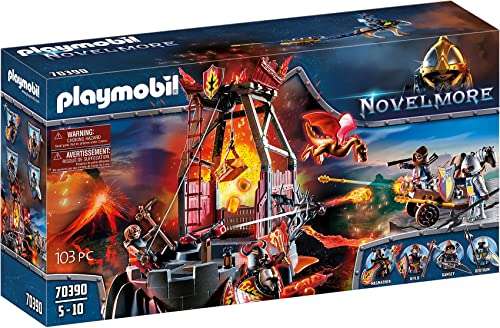 Playmobil - Novelmore, Miniera di Lava di Burnham [103 pezzi]