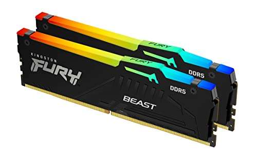 16GB Memoria Gaming Kingston Fury Beast [DDR5, RGB]