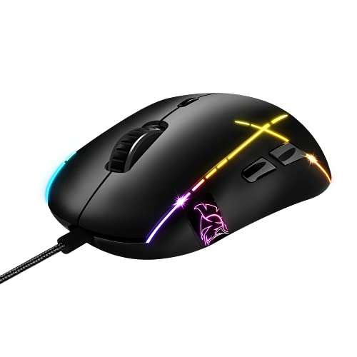 Mouse da Gaming LED [RGB ,6400DPI ,7 pulsanti]