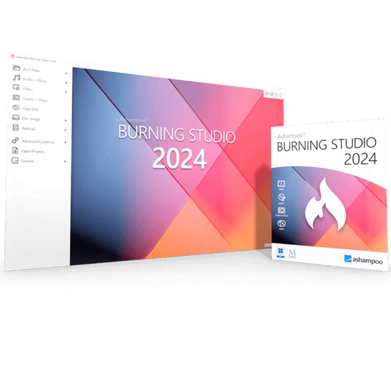 Ashampoo Burning Studio 2024 [una licenza a vita gratuita per 1 PC]