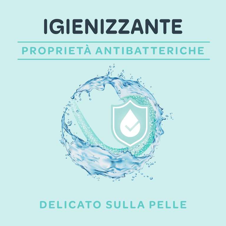 by Amazon | Detergente per le mani igienizzante - 4 x 500 ml (varie fragranze)