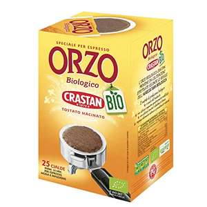 Crastan Cialde Espresso Orzo Biologico - 6 confezioni da 25 cialde Totale 150 capsule