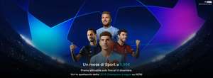 [NowTV] Un mese di Sport a 5,99€