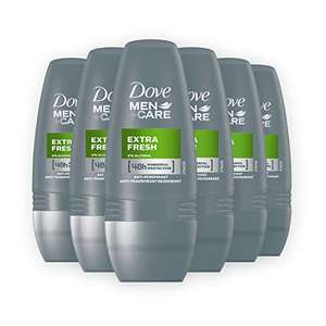 Dove Men Care DMC, Deodorante Uomo Roll-On Extra Fresh, 6 pezzi da 50 ml