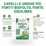 Biofoltil Forte Integratore per Capelli e Unghie - Equilibra, 3x32 Capsule