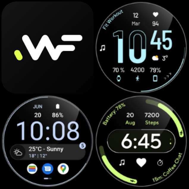 [Play Store] WearOS: 3 quadranti Gratis per smartwatch