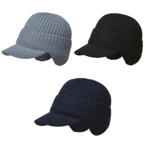 Cappello lavorato a maglia invernale da uomo