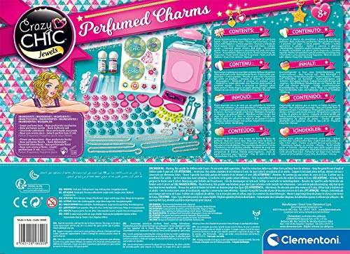 Clementoni Crazy Chic Profumati gioco creativo per realizzare ciondoli (Prenotabile)