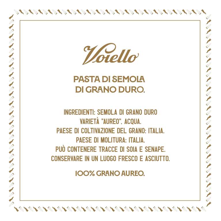 Voiello Scaramantica Gift Box 2023: Pasta Il Gran Spaghetto 2x500g, 4 Piatti Ceramica, Runner Tavola