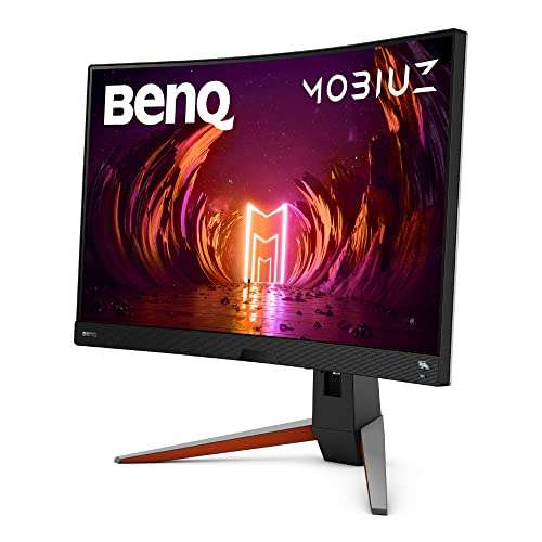 Monitor curvo da gaming BenQ MOBIUZ EX2710R (27”, 2K, 165 Hz, 1ms, HDR 400, FreeSync Premium Pro)