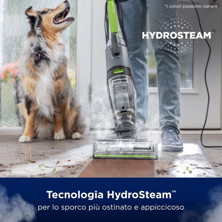BISSELL CrossWave HydroSteam PET | Pulitore Multiuso 3-in-1
