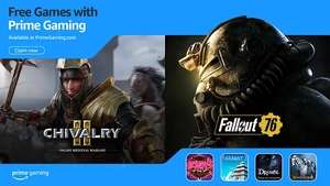 [Giochi GRATIS] 04/2024: Fallout 76, Chivalry 2, Faraway 2: Jungle Escape @ Amazon Prime Gaming